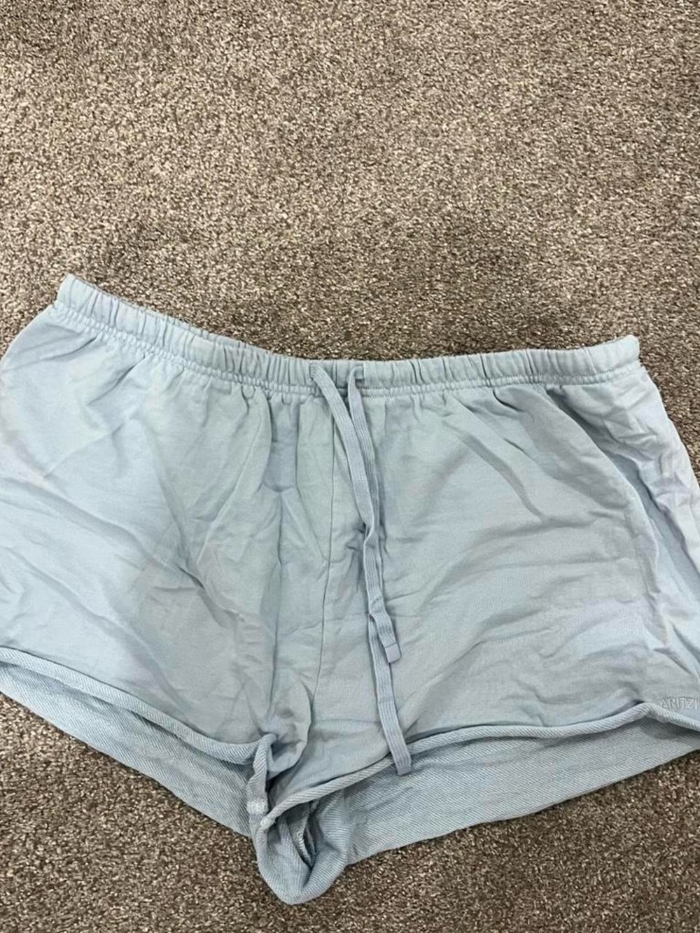 Aritzia Light Blue Women’s Drawstring Athletic Shorts